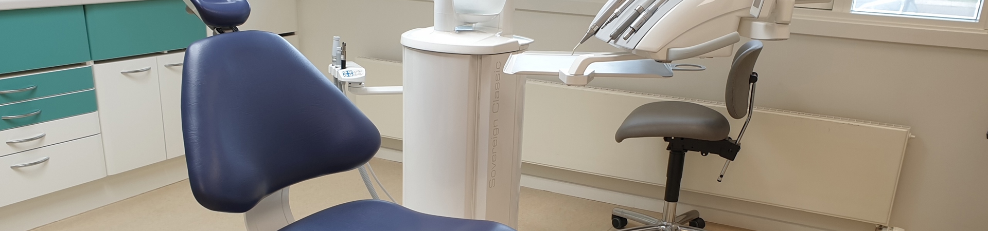 Billedet viser en tandklinik Billedet viser en tandklinik